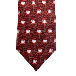 Ermenegildo Zegna Red Tie